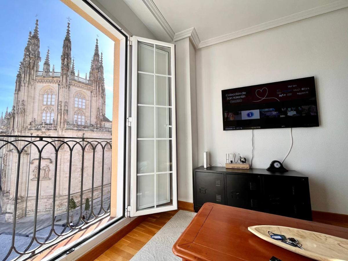 Atuaire Home Balcon Con Vistas A La Catedral De Burgo Kültér fotó